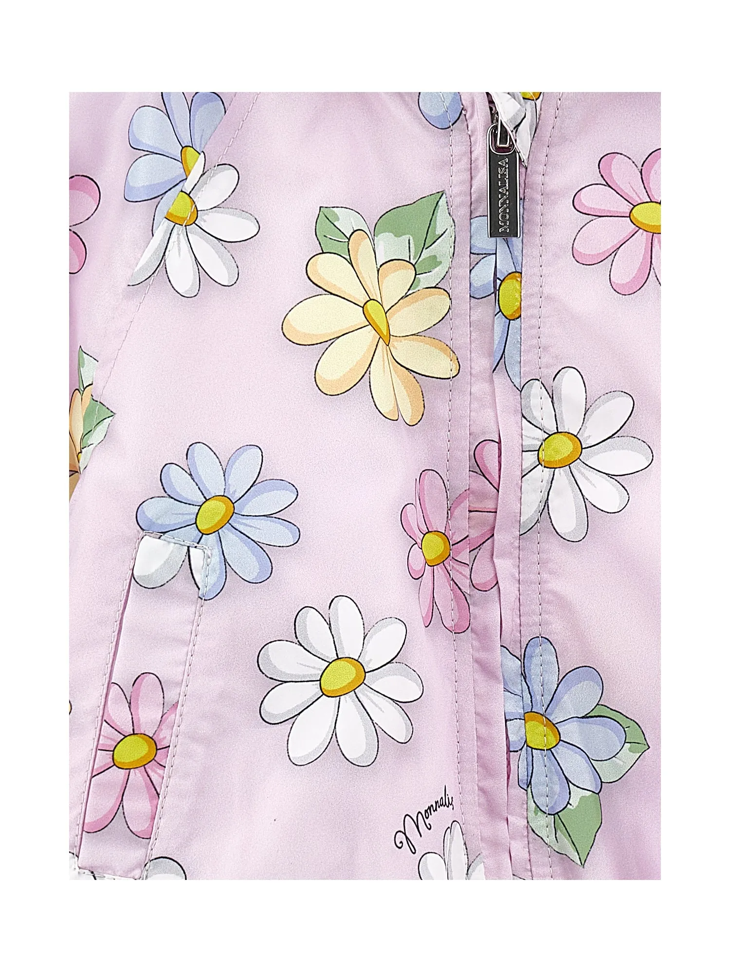 Veste Fleurie Rose pour Bébé Fille