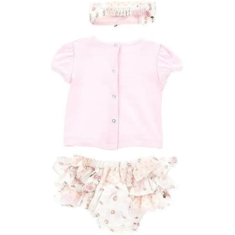 Ensemble Rose Rose pour Bébés Filles