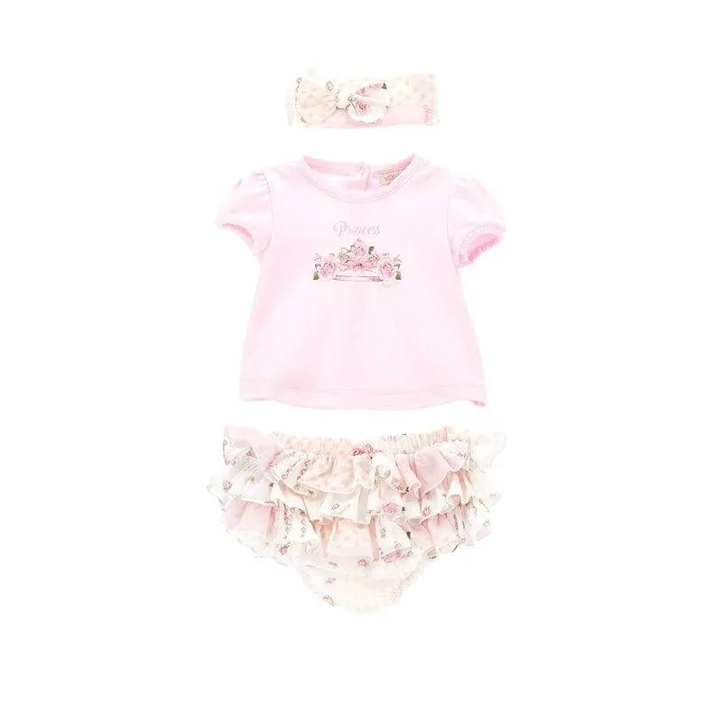 Ensemble Rose Rose pour Bébés Filles
