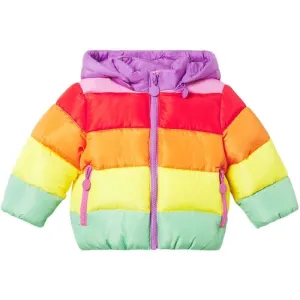 Manteau Doudoune Arc-en-Ciel pour Fille