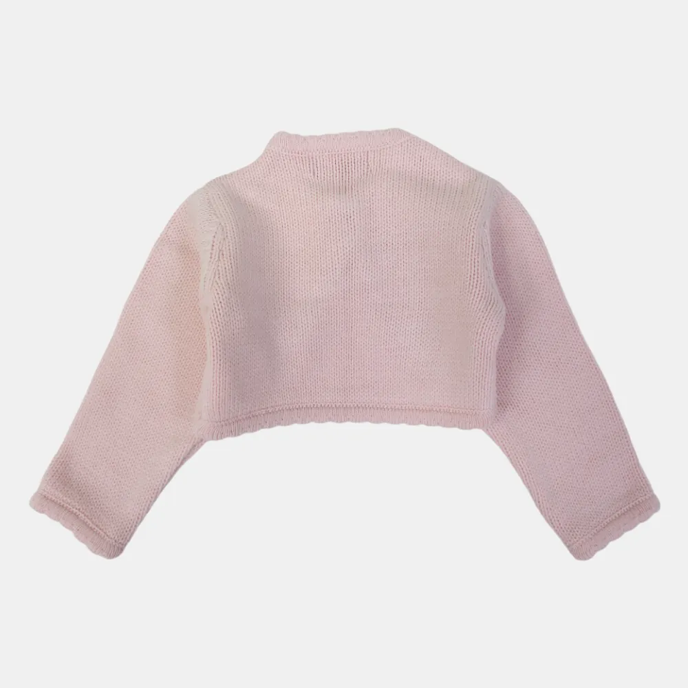 Veste courte en laine pour bébé fille