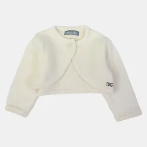 Veste courte en laine pour bébé fille