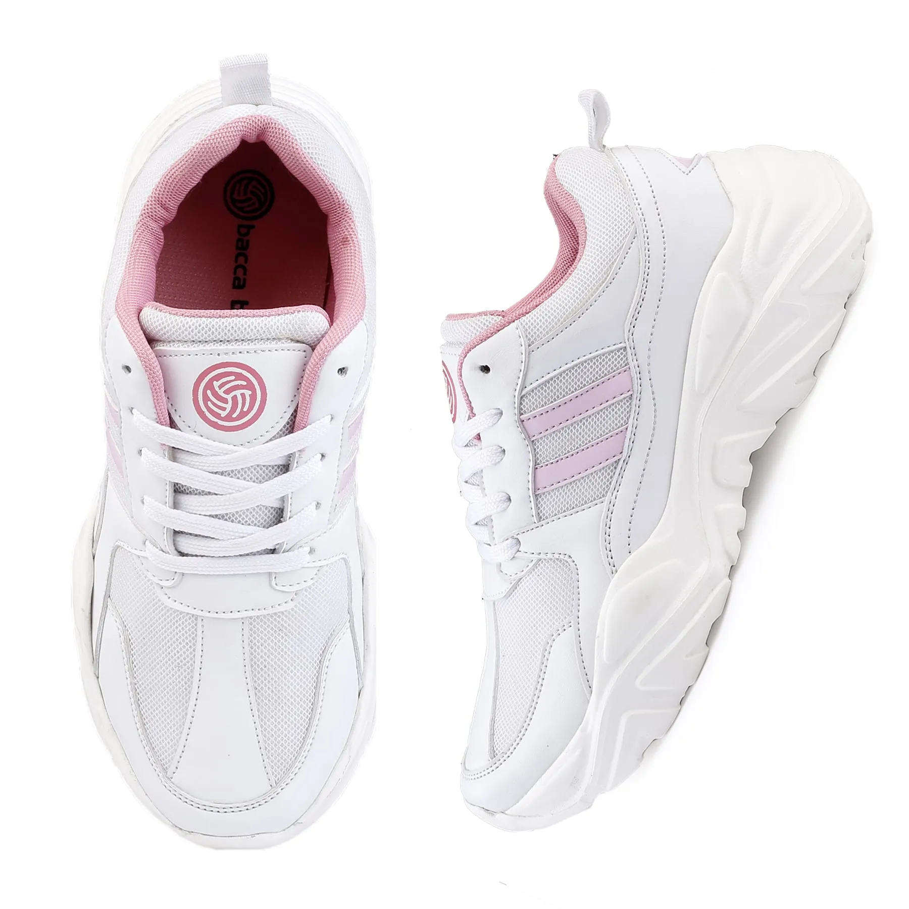 Bacca Bucci DAISY Femme Sneakers à Plateforme Épaisses