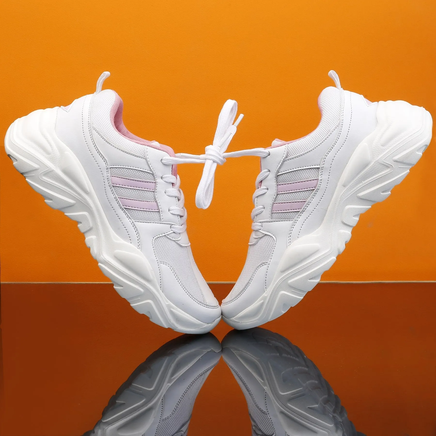 Bacca Bucci DAISY Femme Sneakers à Plateforme Épaisses
