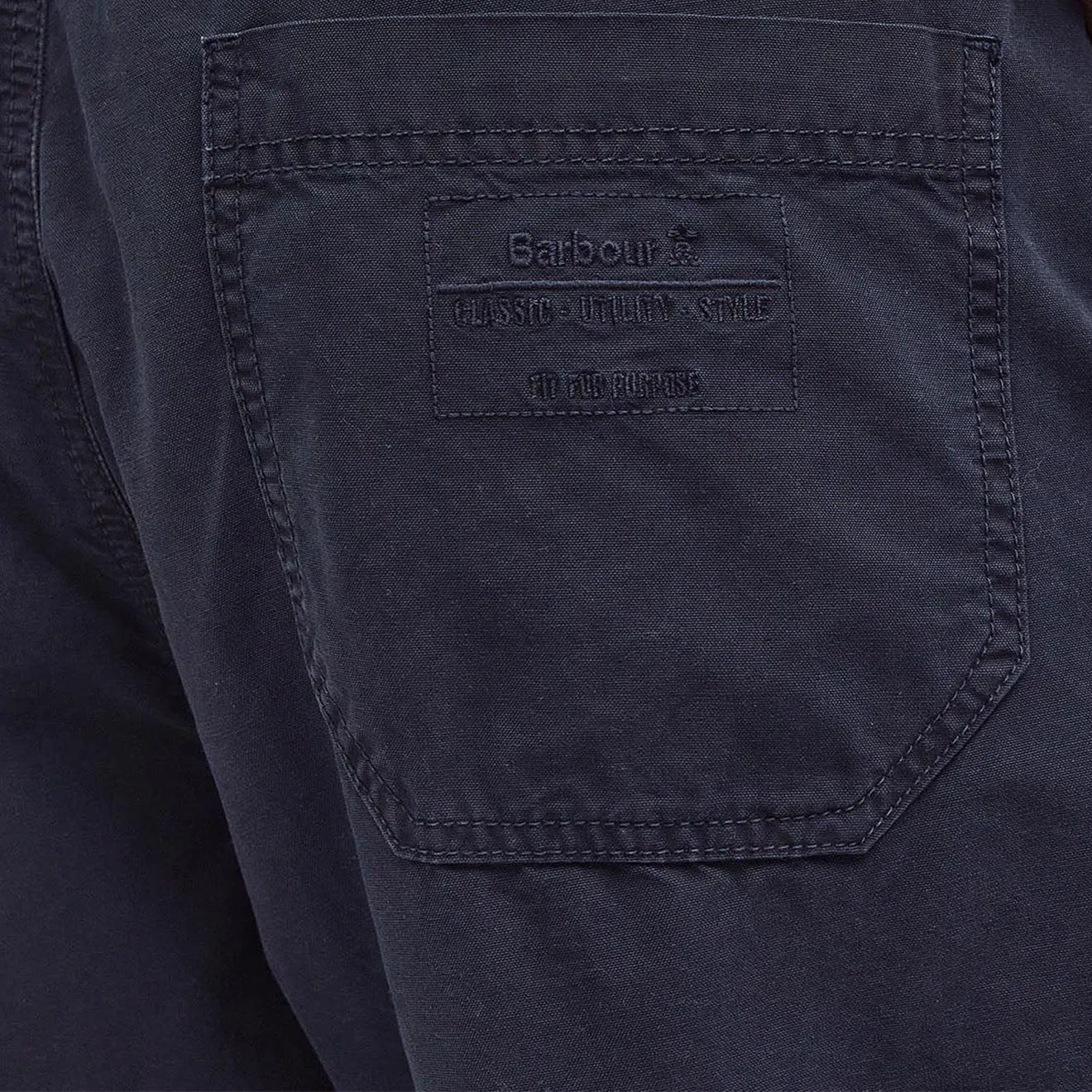 Barbour Grindle Pantalon droit Classic Navy