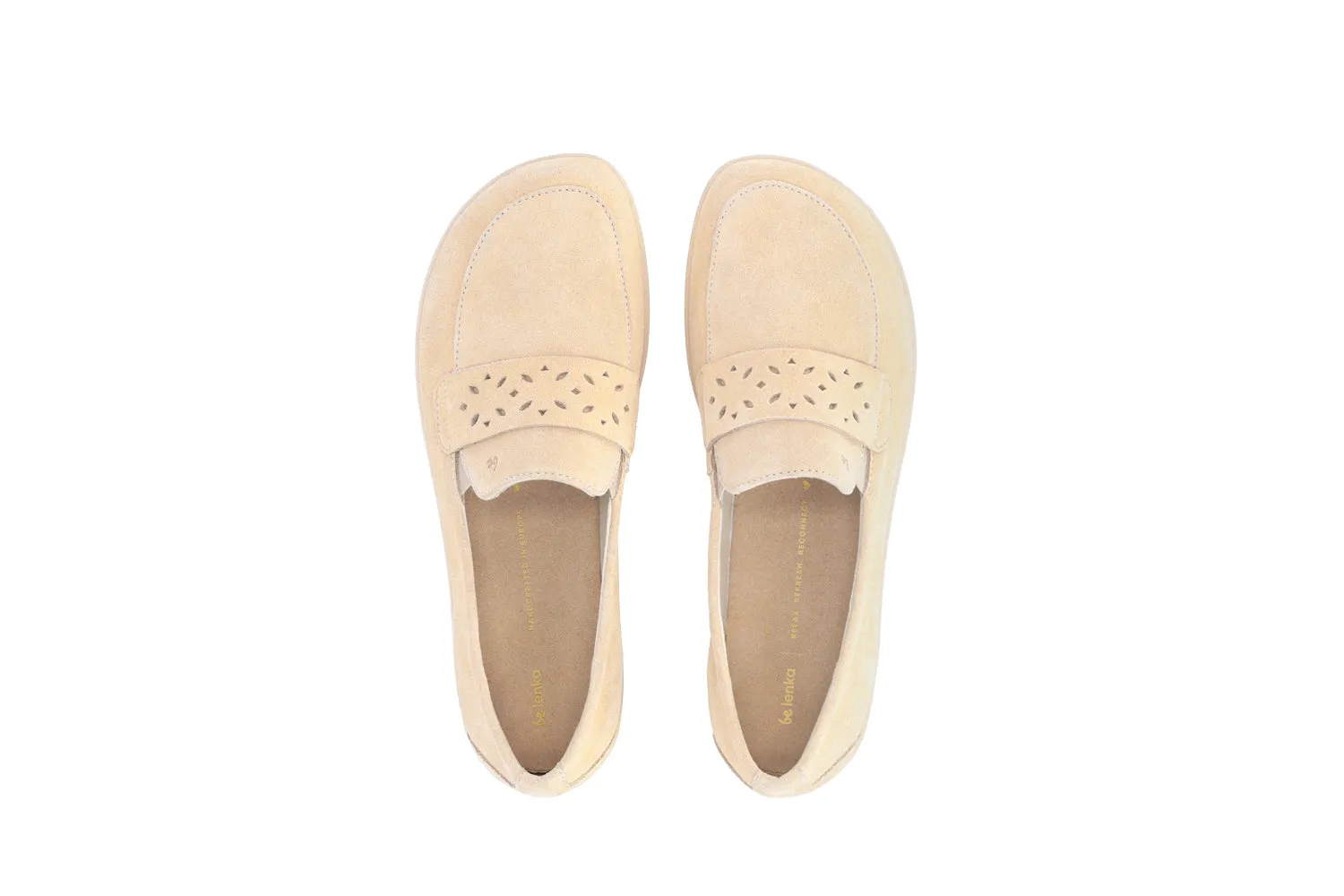 Mocassins Pieds Nus Be Lenka Bianca - Chaussures Beige_Be Lenka_Chaussures