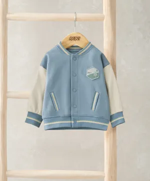 Veste de baseball - Bleu Bébé Enfants Mamas & Papas