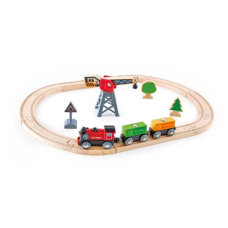 Ensemble de Boucle de Livraison de Marchandises par Train à Piles Hape