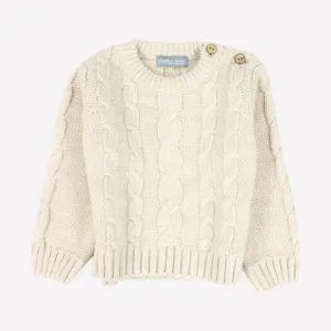 Pullover à manches longues beige