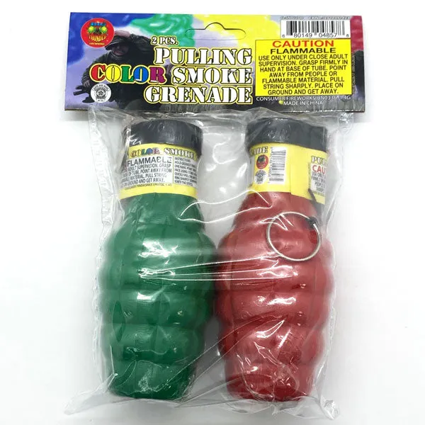 Grenades fumigènes à ficelle Big Thunder (2 pièces)