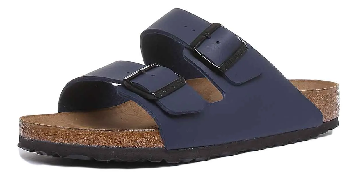 Birkenstock Arizona en bleu | Chaussures à ajustement régulier Birkenstock
