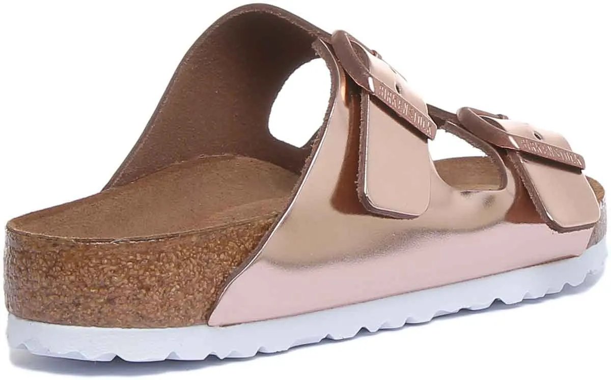 Birkenstock Arizona En Cuivre | Chaussures à Taille Régulière Birkenstock