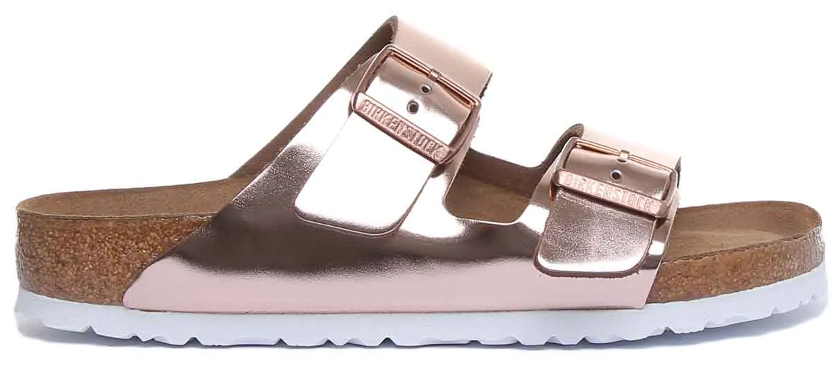 Birkenstock Arizona En Cuivre | Chaussures à Taille Régulière Birkenstock