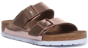 Birkenstock Arizona En Cuivre | Chaussures à Taille Régulière Birkenstock