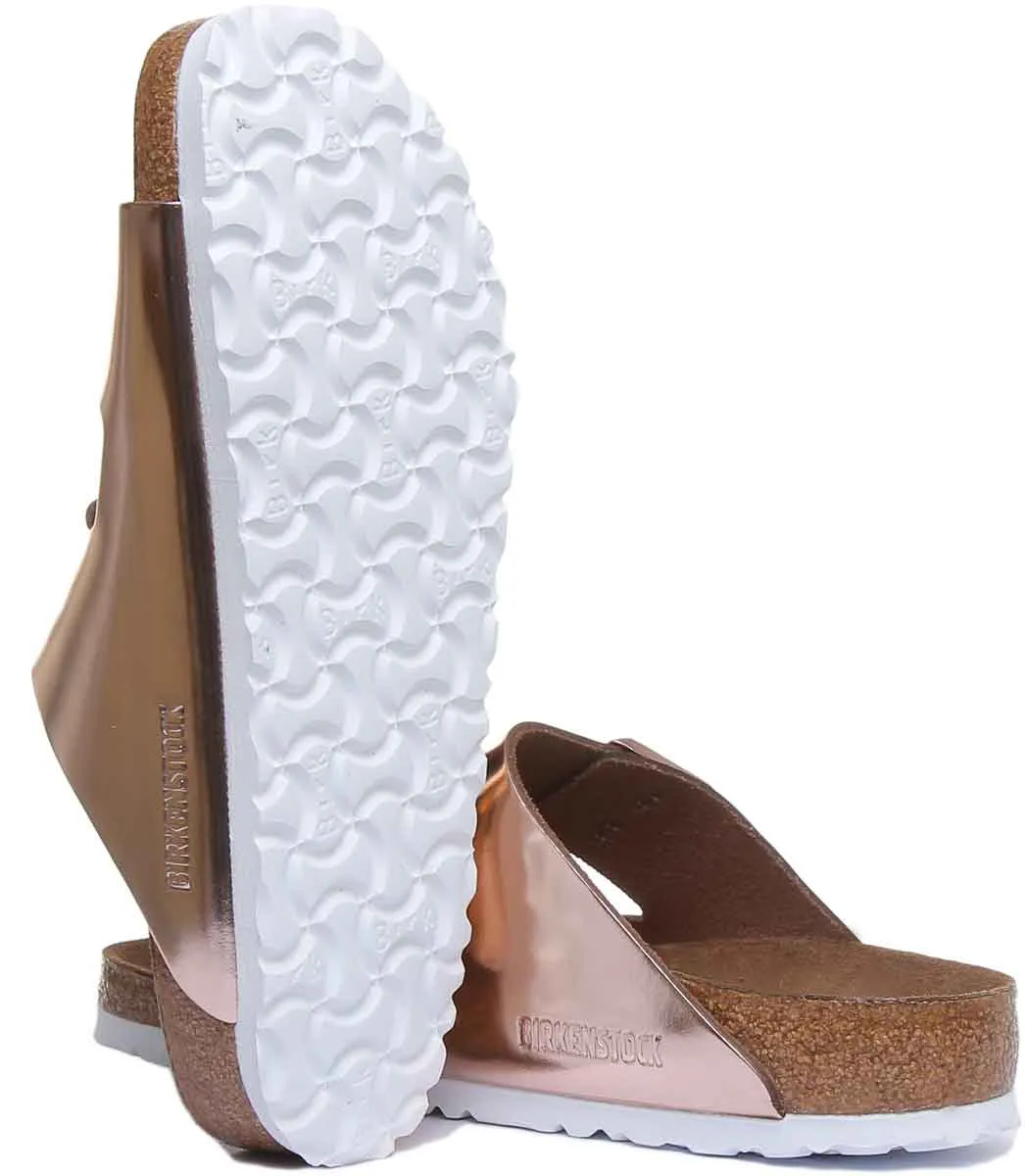 Birkenstock Arizona En Cuivre | Chaussures à Taille Régulière Birkenstock