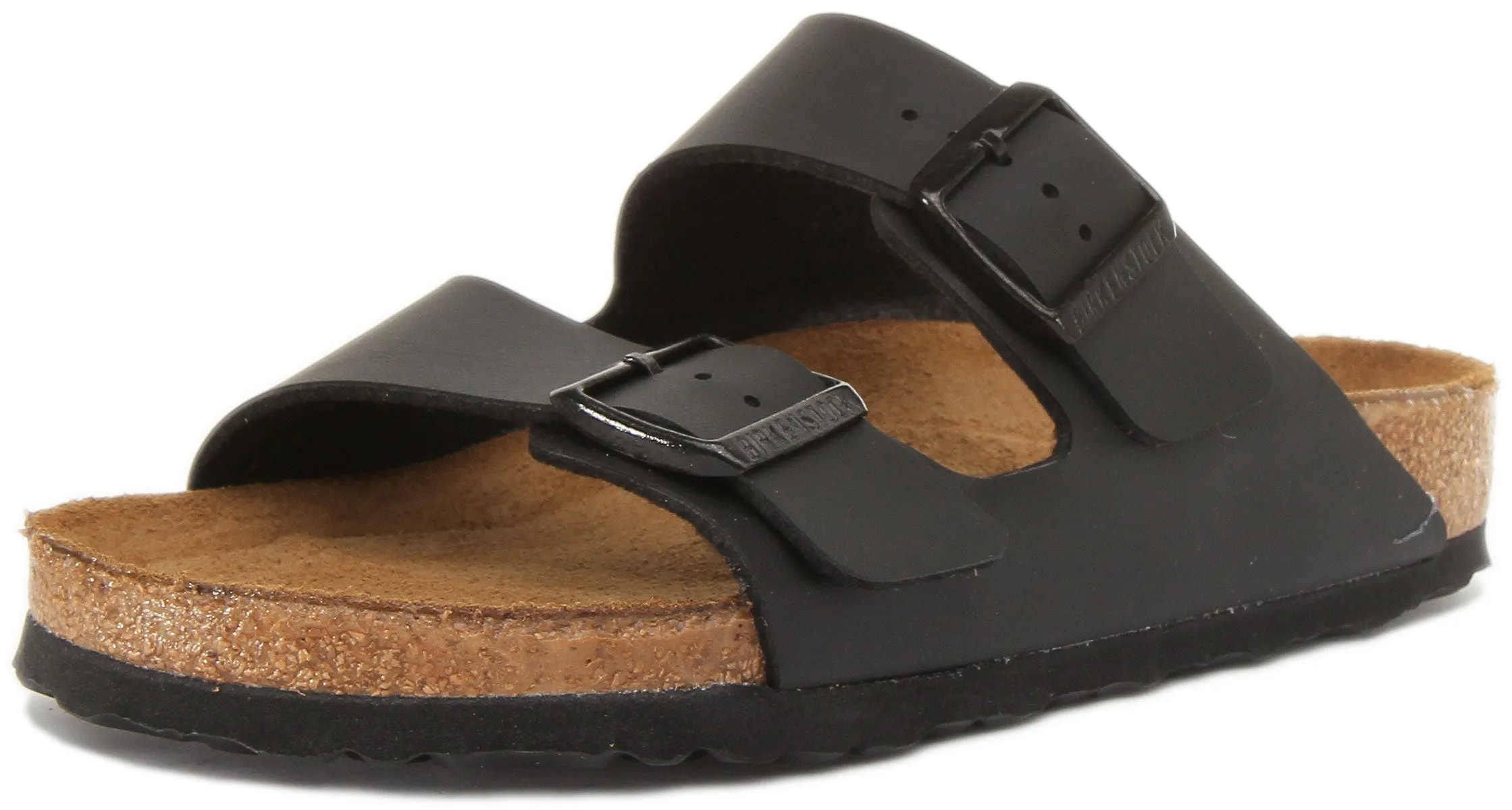 Birkenstock Arizona Semelle Souple En Noir Taille Standard | Chaussures Birkenstock Taille Standard