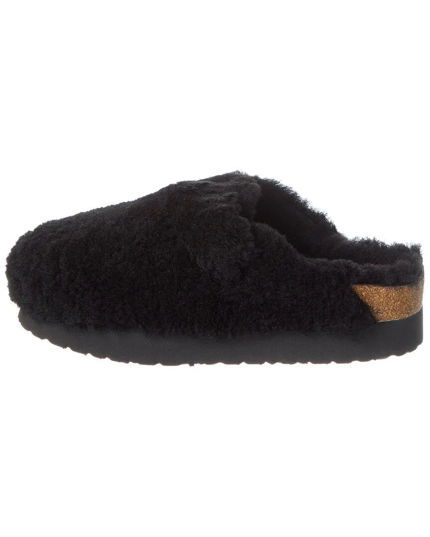 Birkenstock Papillo Boston Boucle Large Doublure en Mouton Étroite