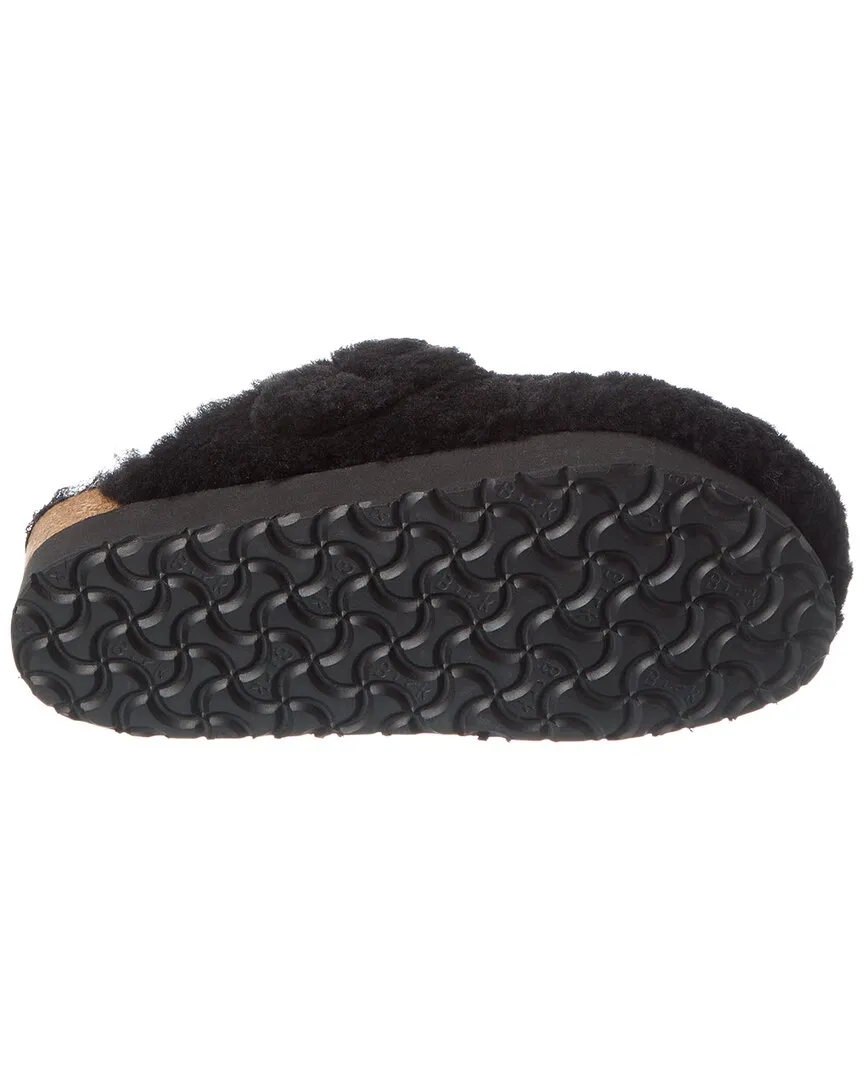 Birkenstock Papillo Boston Boucle Large Doublure en Mouton Étroite