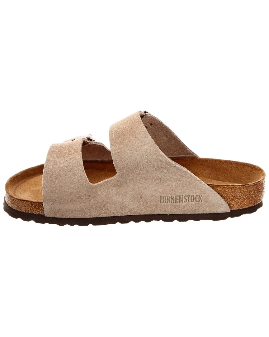 Birkenstock Sandales Arizona pour Femmes à Semelle Souple en Daim, Taille 39