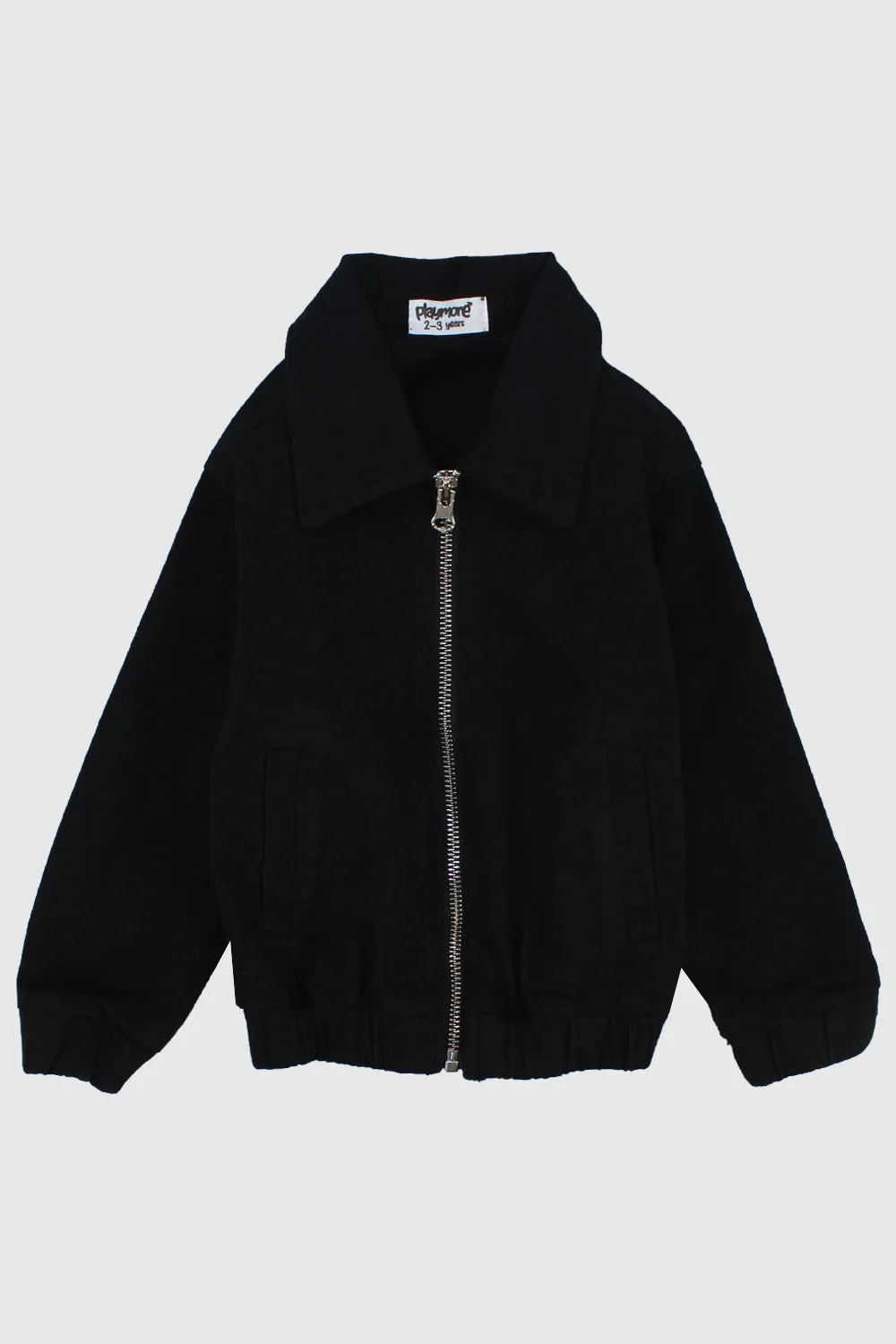 Veste longue à manches noires