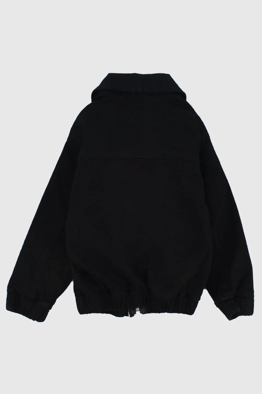 Veste longue à manches noires