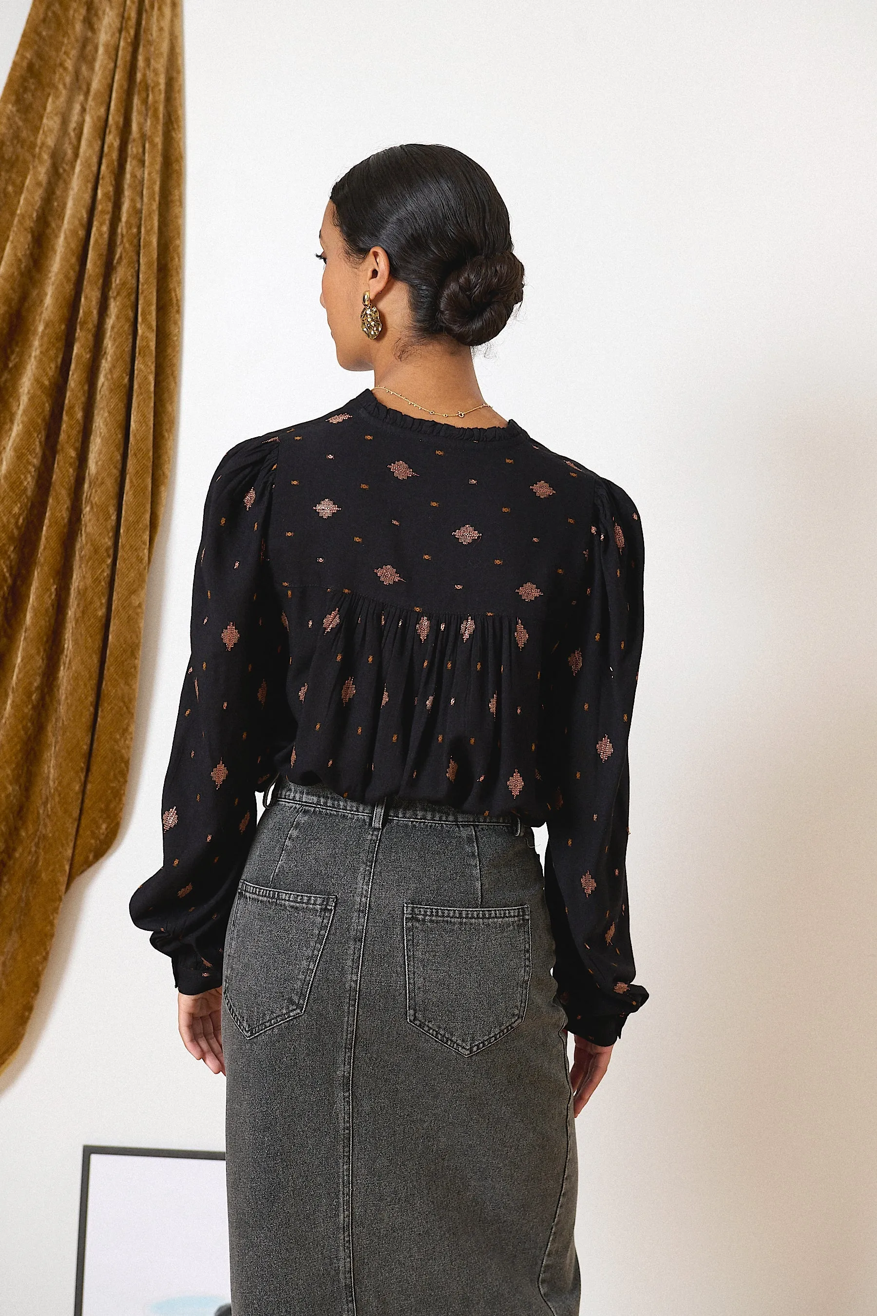 Blouse Perle Noire