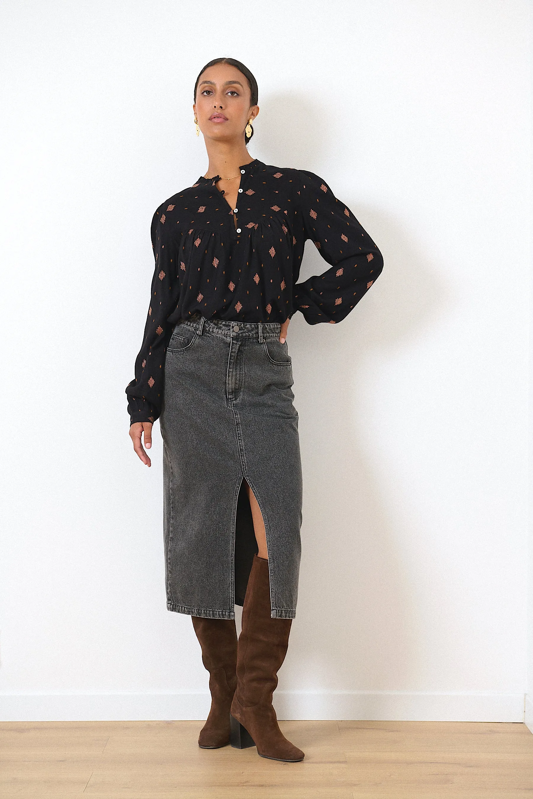 Blouse Perle Noire