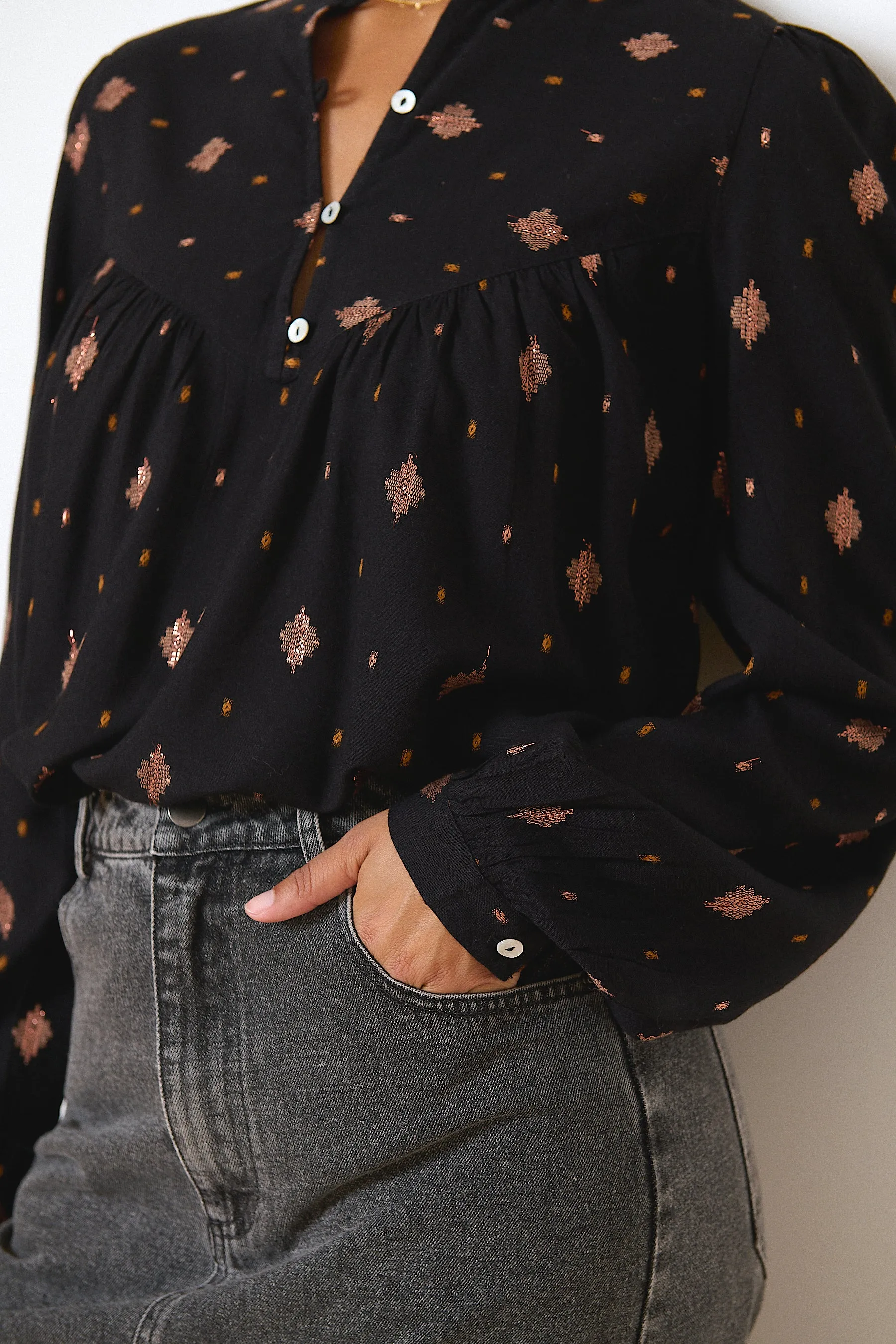 Blouse Perle Noire