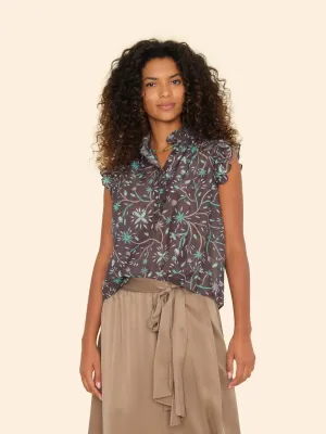 Blouse X5wlp001 Brenna X5wlp001 Graphite-Menthe