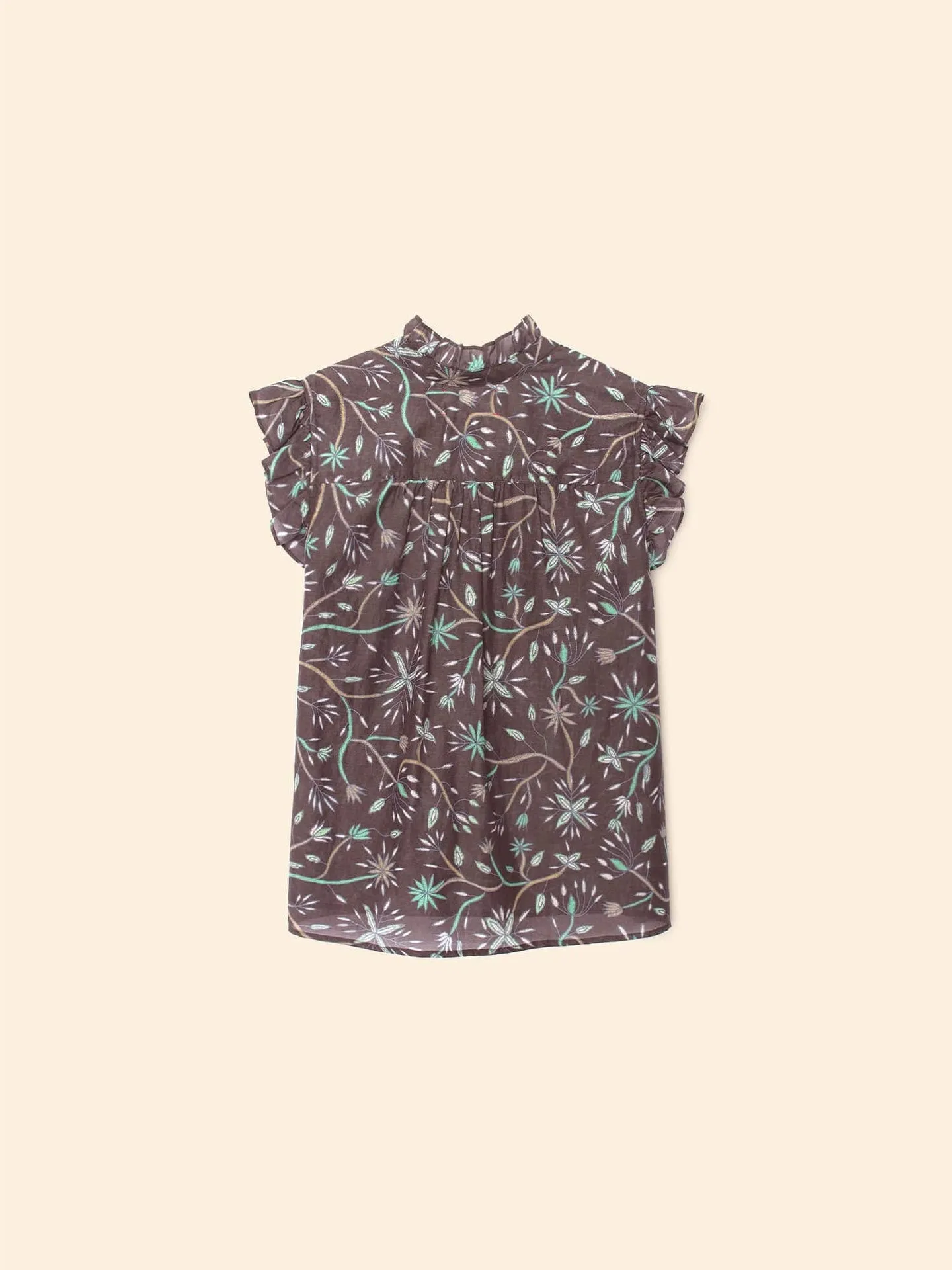 Blouse X5wlp001 Brenna X5wlp001 Graphite-Menthe