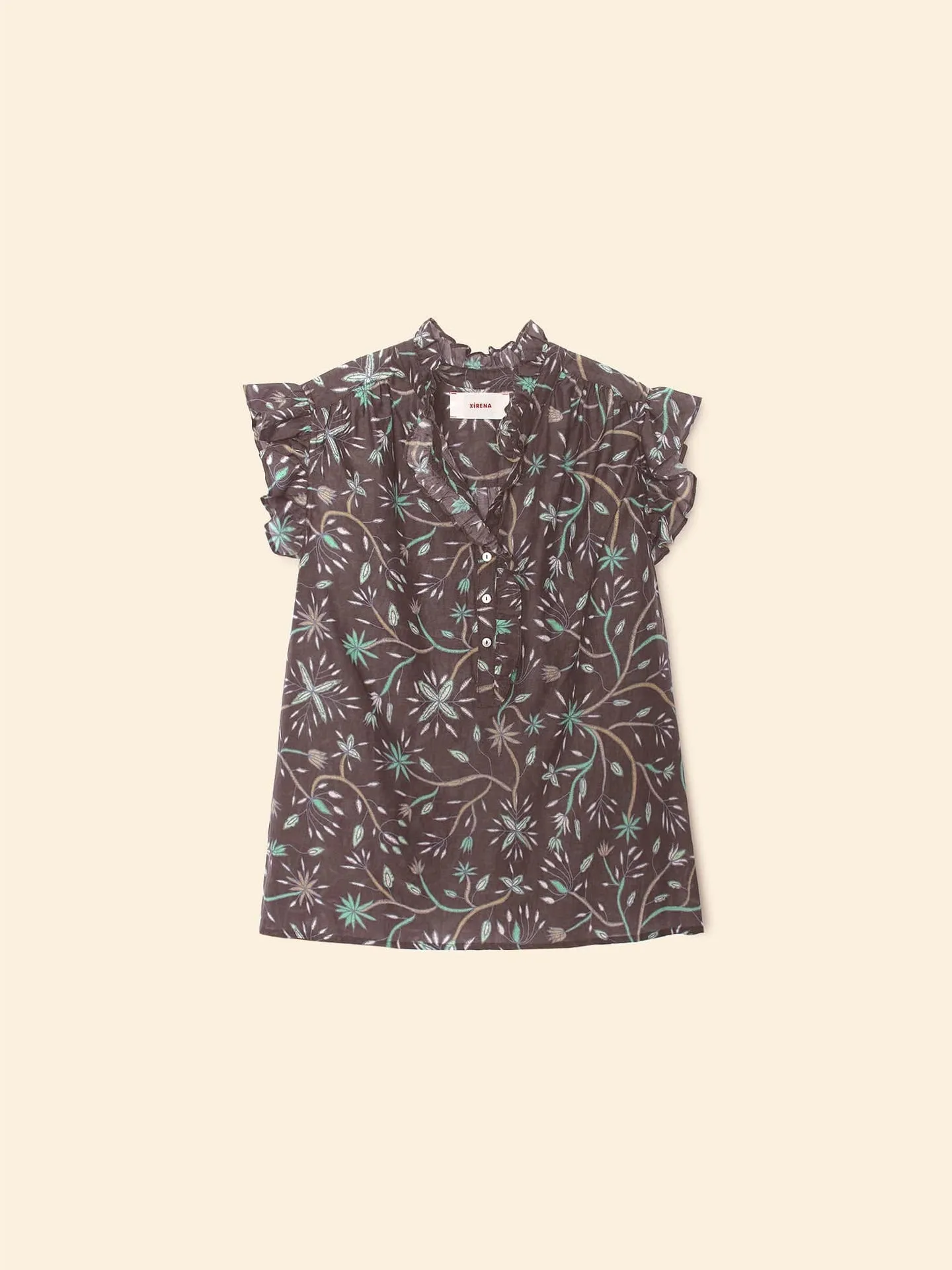 Blouse X5wlp001 Brenna X5wlp001 Graphite-Menthe