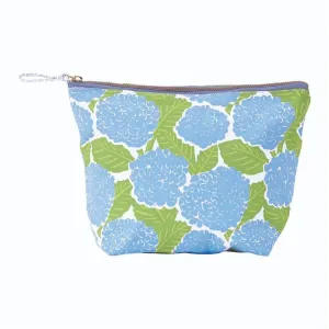 Pochette Grande Hortensia Bleu