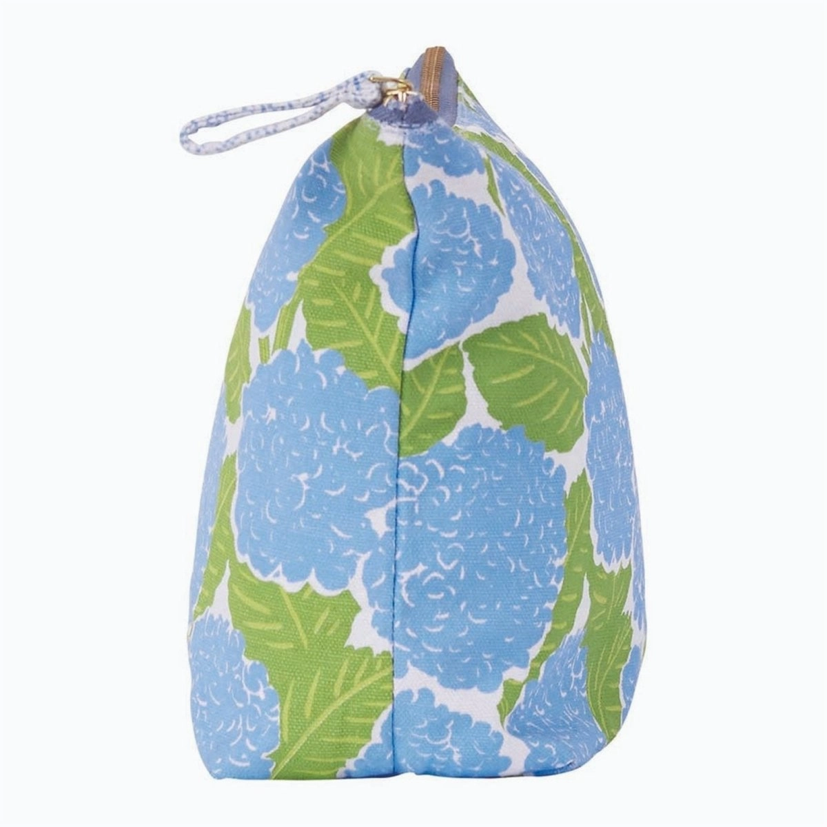 Pochette Grande Hortensia Bleu