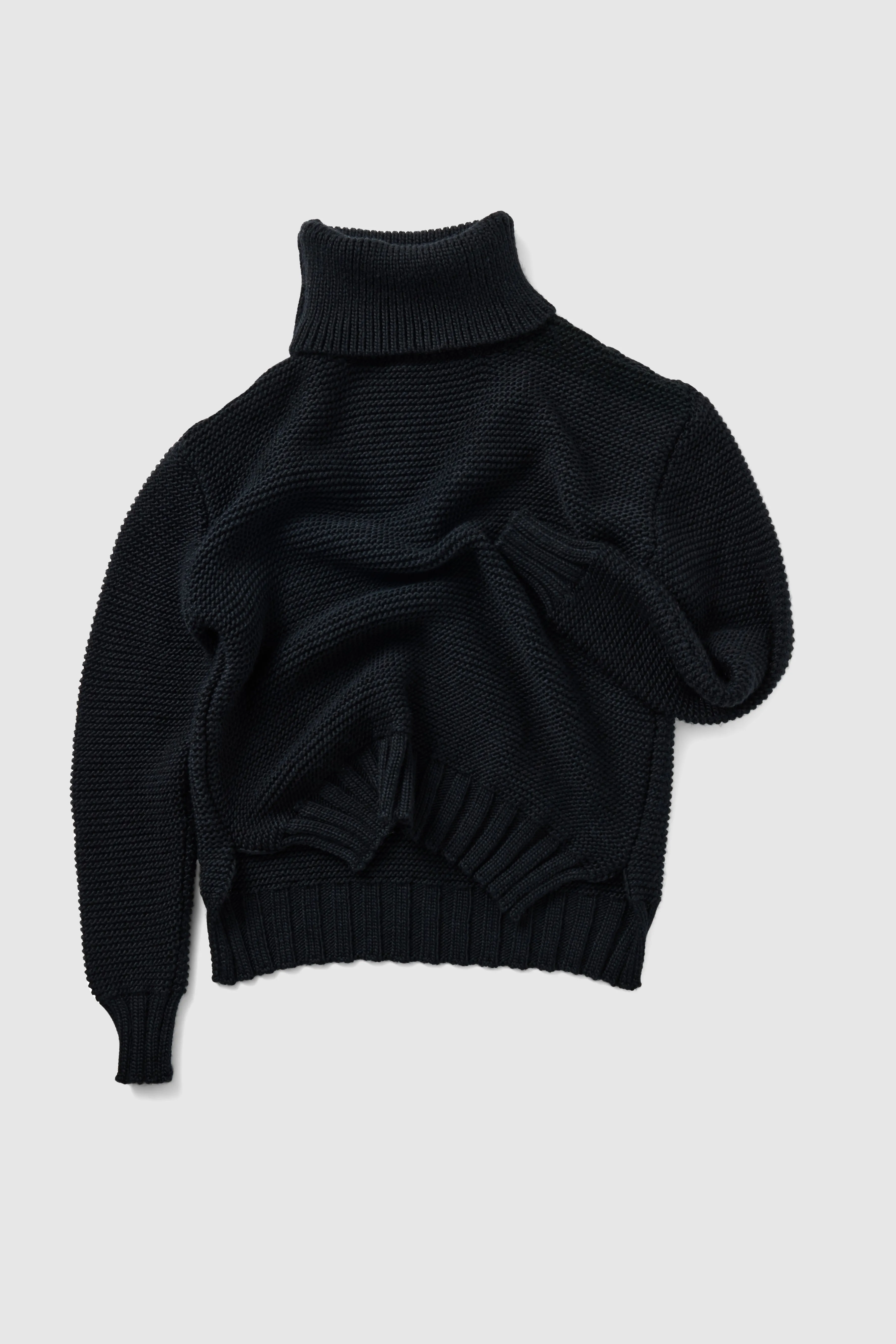 Pull Bobbi en maille noire