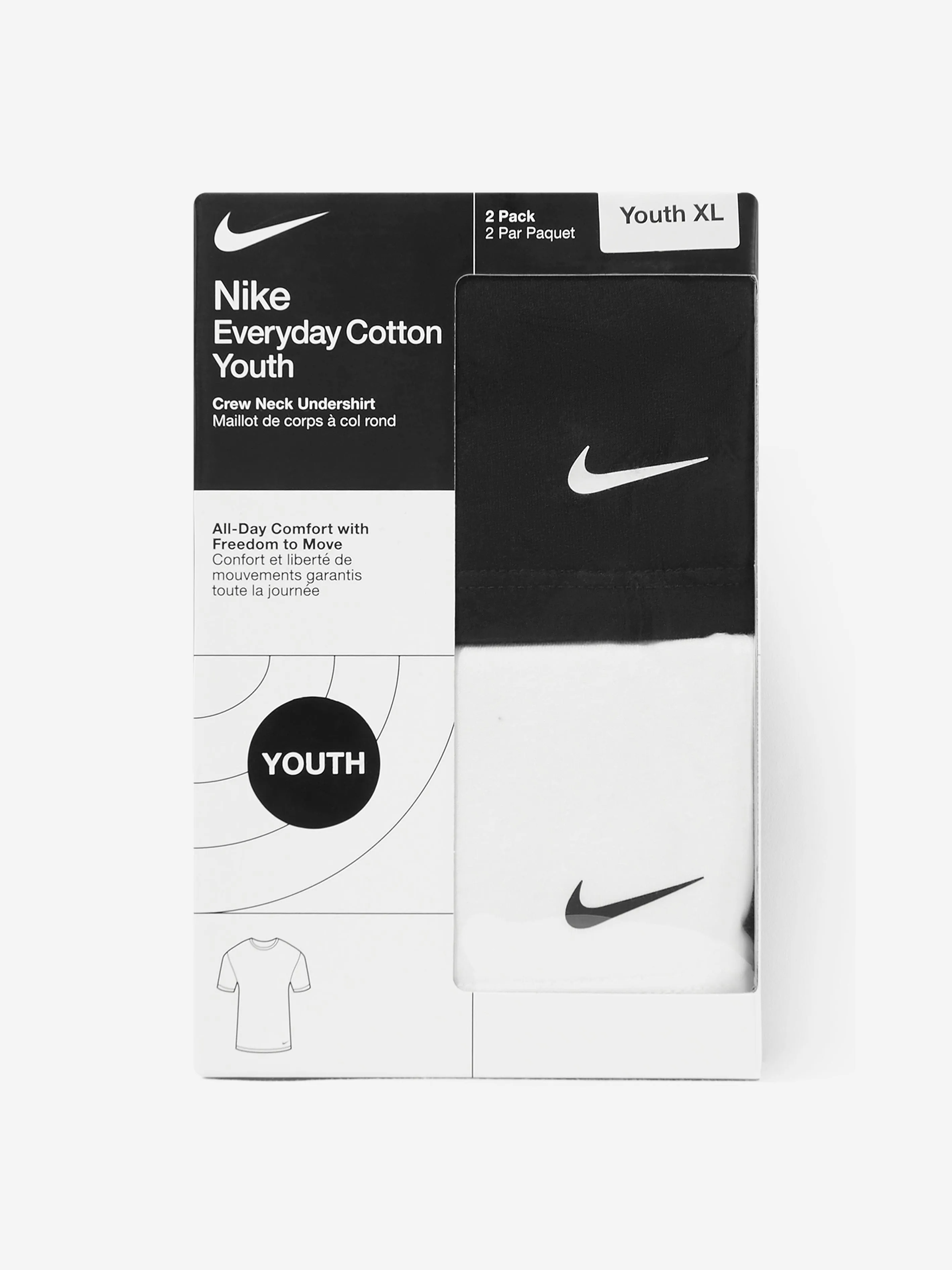 Pack de 2 T-shirts pour garçons en multicolore