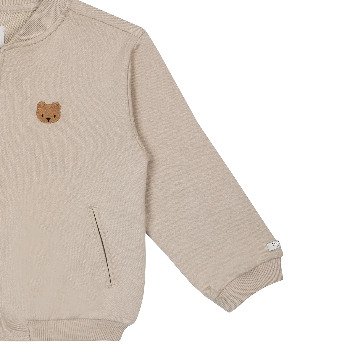 Veste en ours beige pour garçons