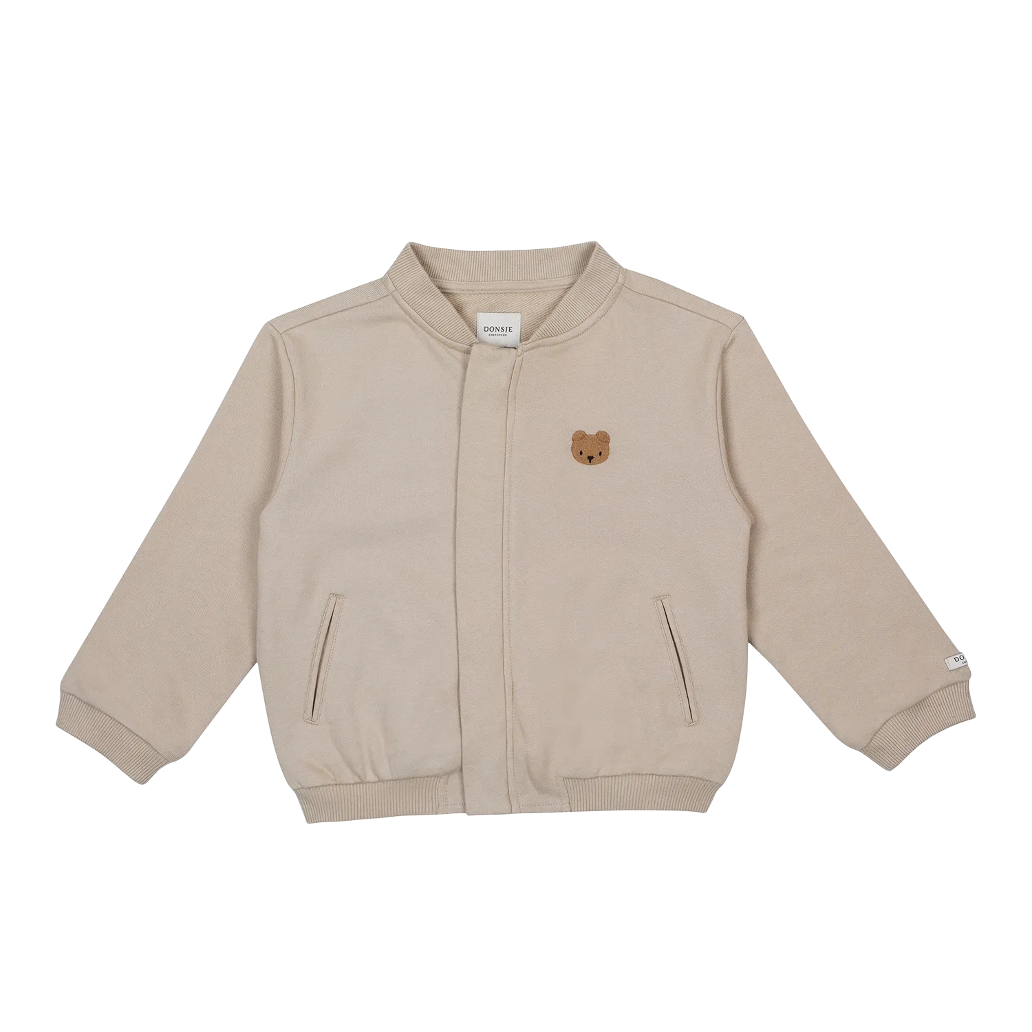 Veste en ours beige pour garçons