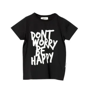 T-shirt 'Bobby' noir pour garçons
