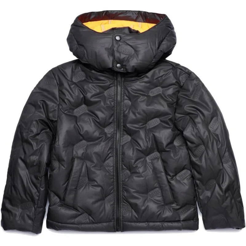 Veste thermique noire pour garçons
