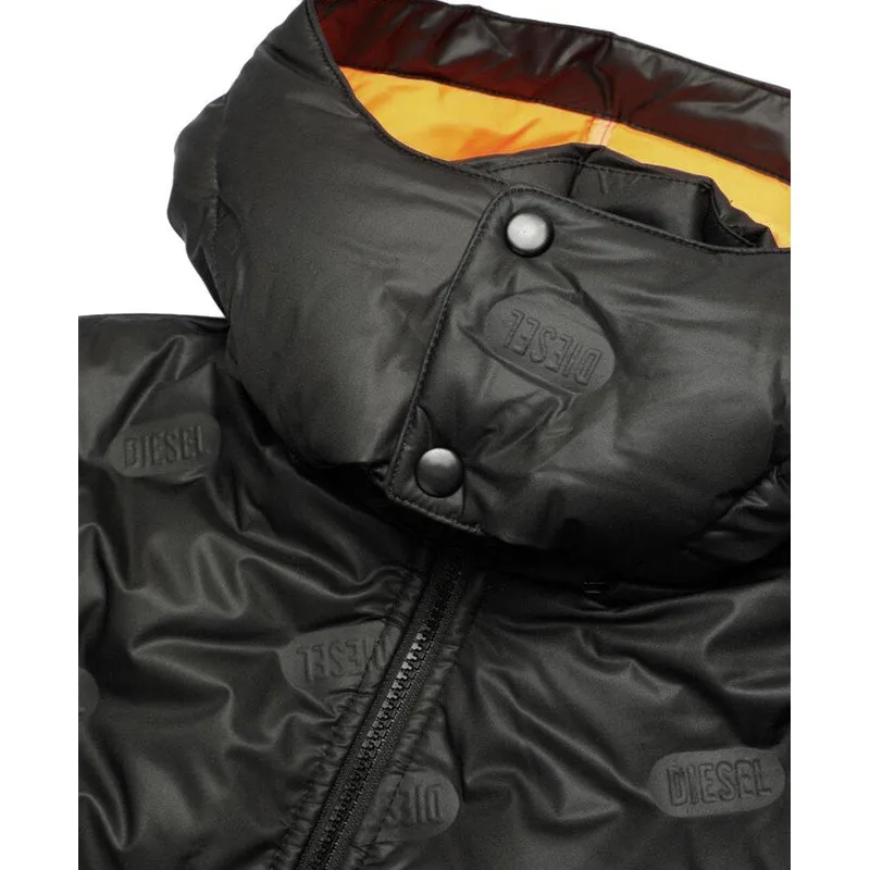 Veste thermique noire pour garçons