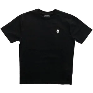 T-shirt noir 'Logo' pour garçons