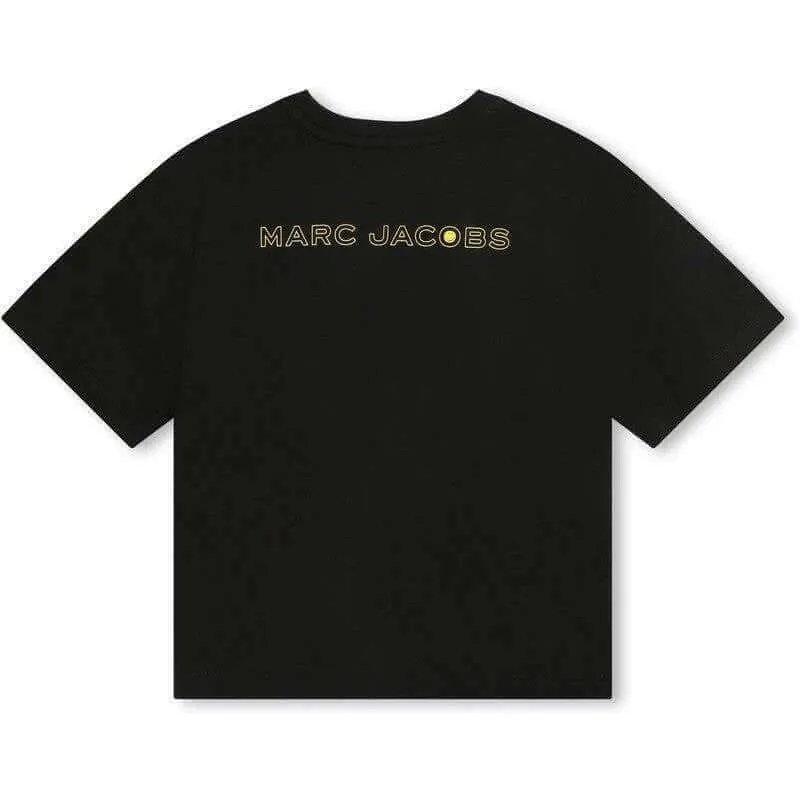 T-shirt noir Marc Jacobs X Smileyworld pour garçons