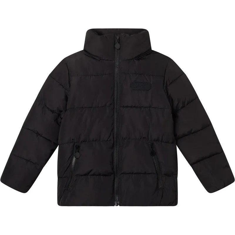 Veste matelassée noire pour garçon
