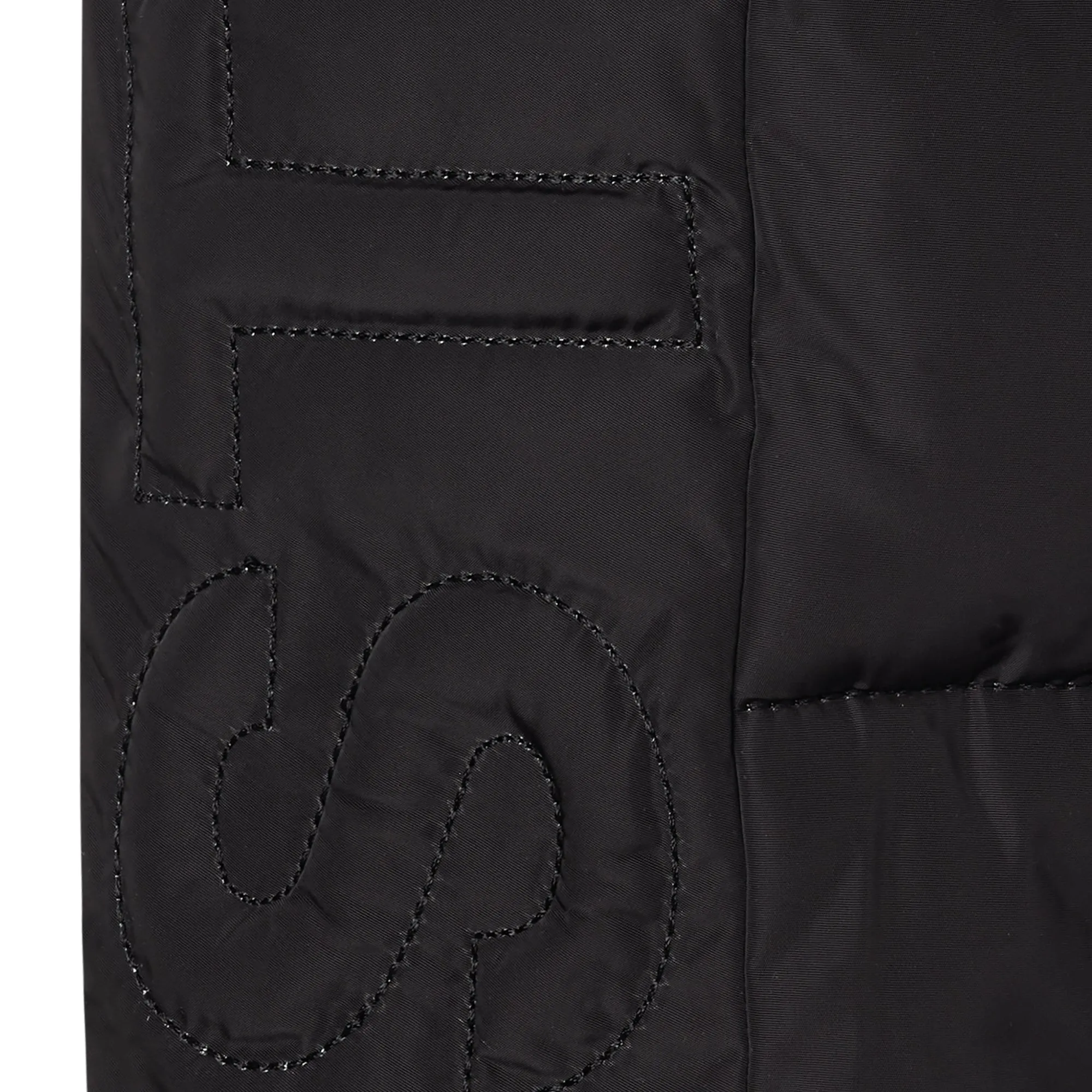 Veste matelassée noire pour garçon