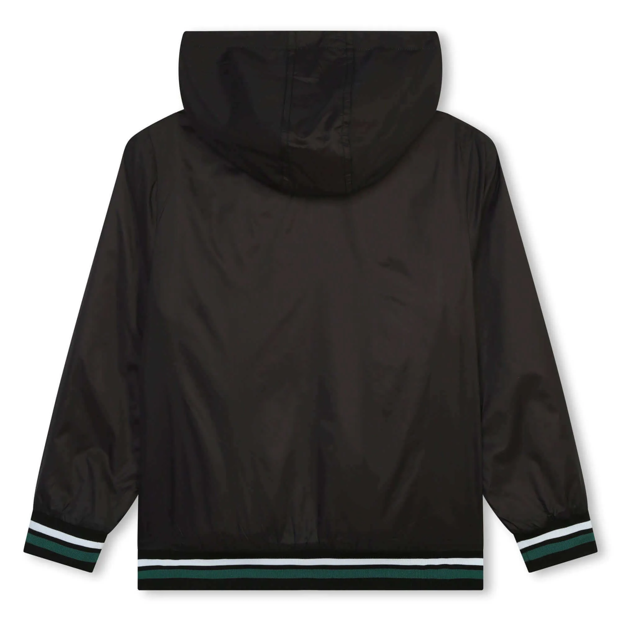 Veste réversible à fermeture éclair noire pour garçons