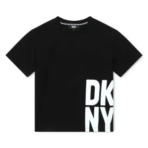 T-shirt à manches courtes noir pour garçons