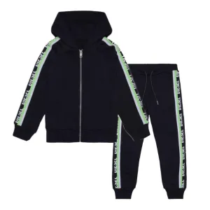 Ensemble de survêtement noir pour garçons