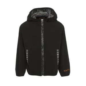 Veste coupe-vent noire pour garçons