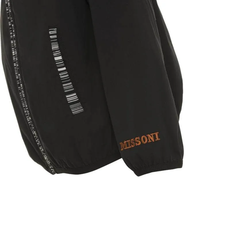 Veste coupe-vent noire pour garçons