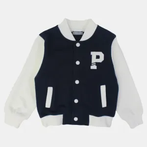 Veste à manches longues pour garçons Noir/Blanc